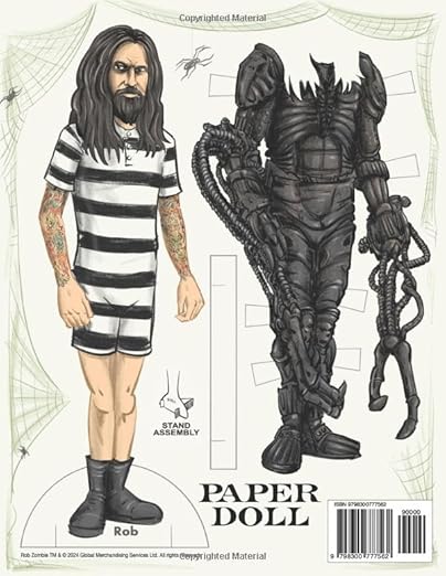 ROB ZOMBIE THE OFFICIAL ROB ZOMBIE COLORING BOOK - Image 2