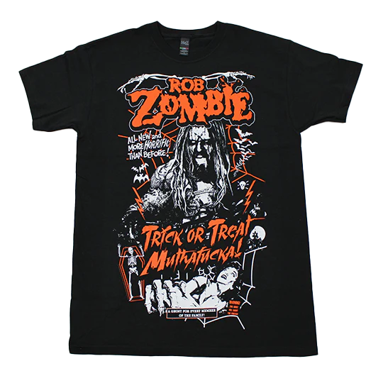 ROB ZOMBIE 'TRICK OR TREAT M'FERS' T-SHIRT