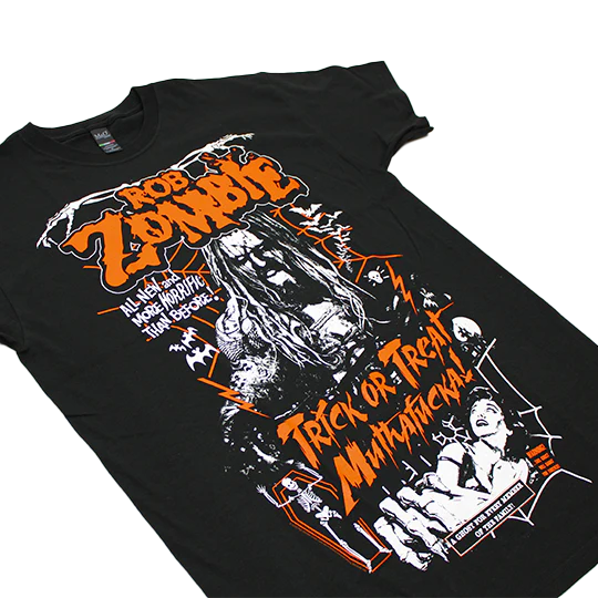ROB ZOMBIE 'TRICK OR TREAT M'FERS' T-SHIRT - Image 2