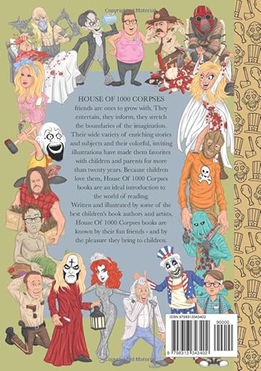ROB ZOMBIE Z IS FOR ZOMBIE: LEARNING TO SPELL WITH HOUSE OF 1000 CORPSES FRIENDS BOOK - Image 2