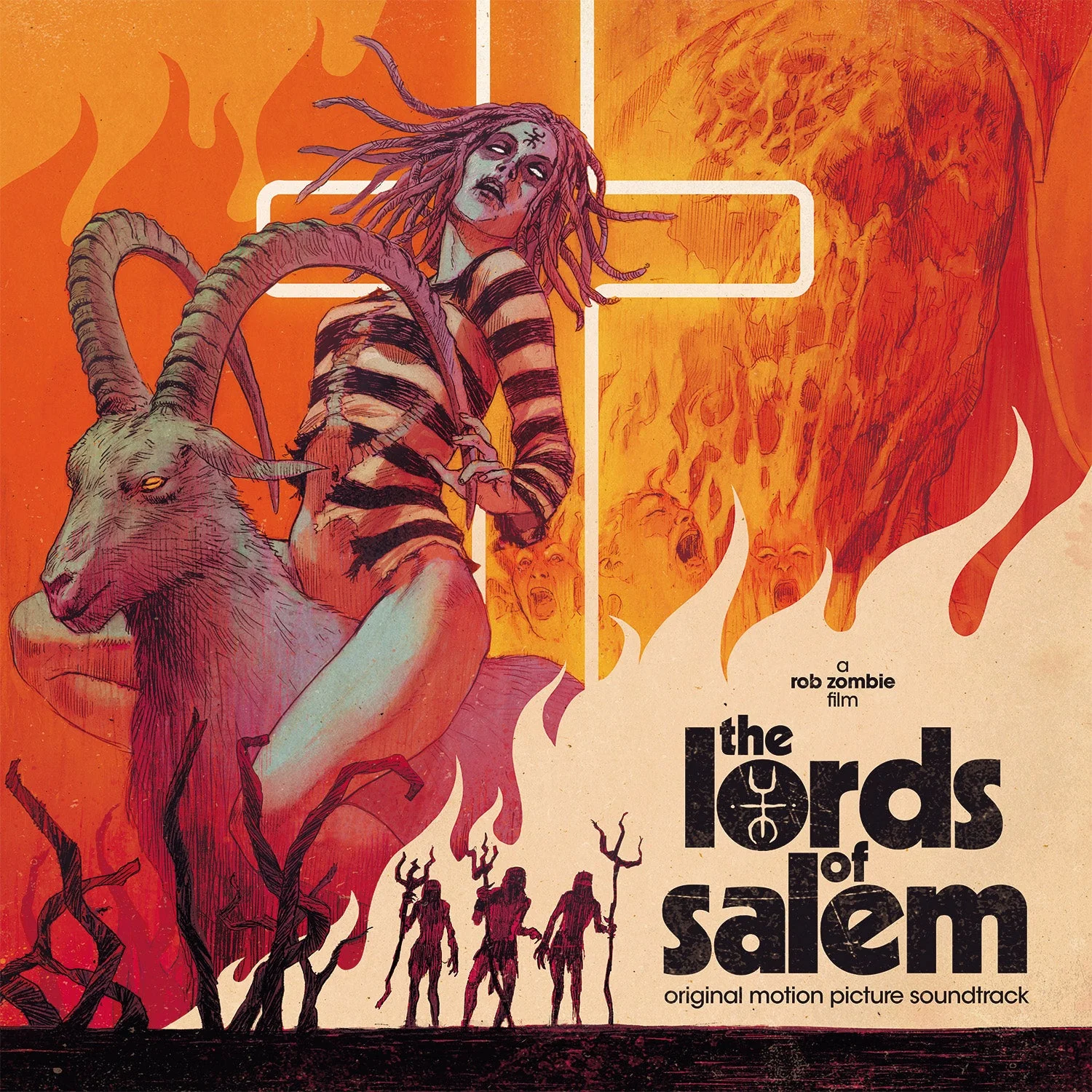 'LORDS OF SALEM' MOTION PICTURE SOUNDTRACK LP - BLOOD RED/BLUE/BUTTERFLY EFFECT/WHITE/SPLATTER - Image 2
