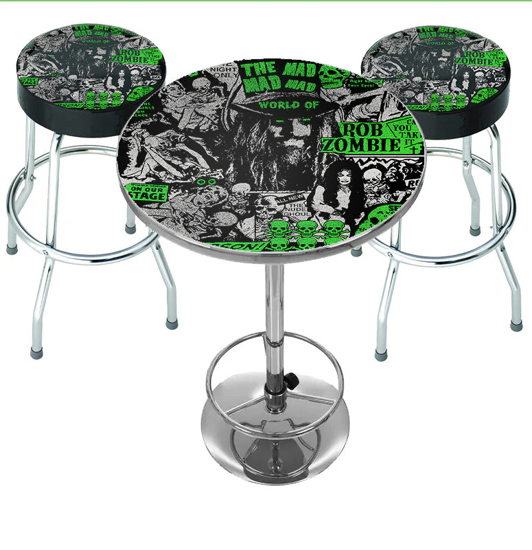 ROCKSAX ROB ZOMBIE BAR SET - MAD MAD WORLD