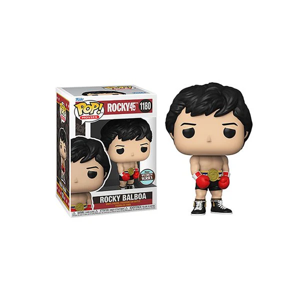 ROCKY 45TH ROCKY W/ GOLD BELT FUNKO POP! MOVIES FIGURE - Image 2