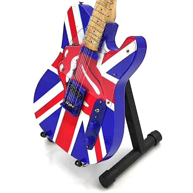 ROLLING STONES - TONGUE UK DESIGN MINI GUITAR - Image 2