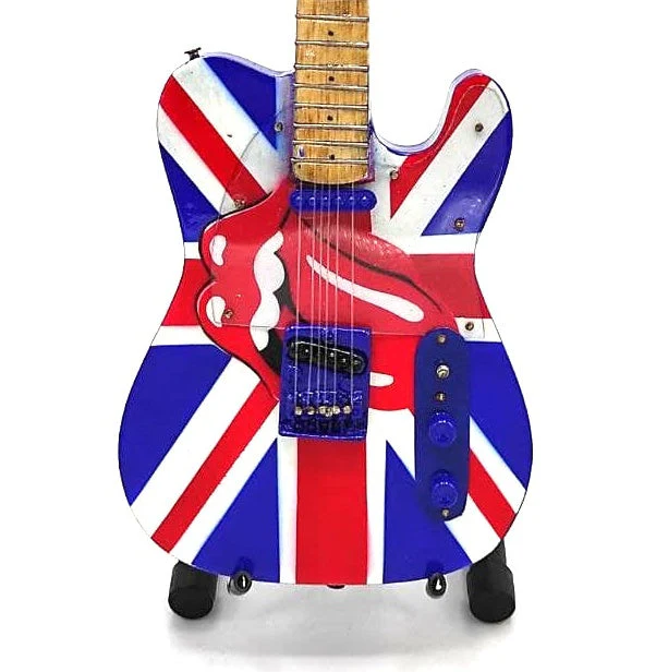ROLLING STONES - TONGUE UK DESIGN MINI GUITAR - Image 4