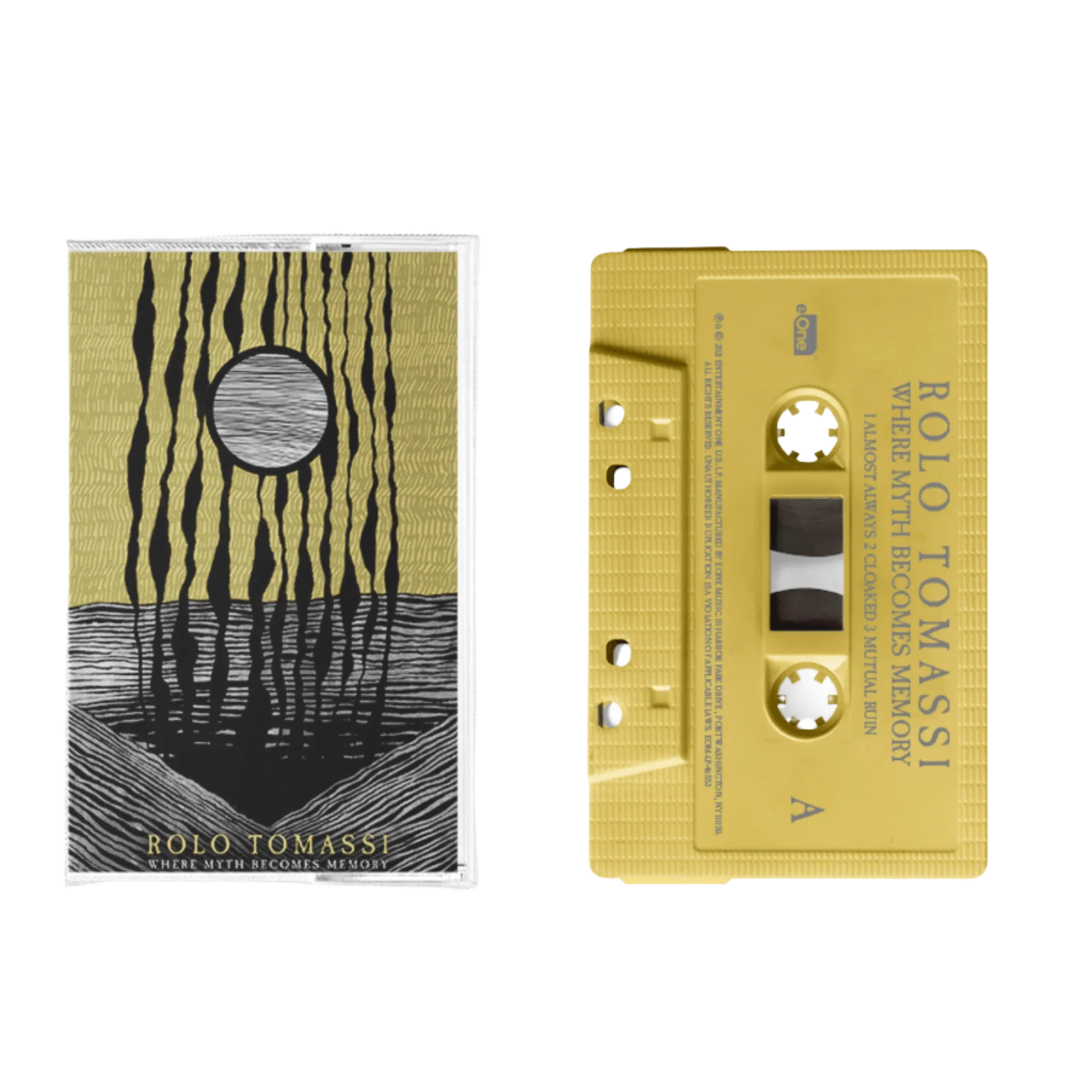 ROLO TOMASSI 'WHERE MYTH BECOMES MEMORY' CASSETTE (Yellow)