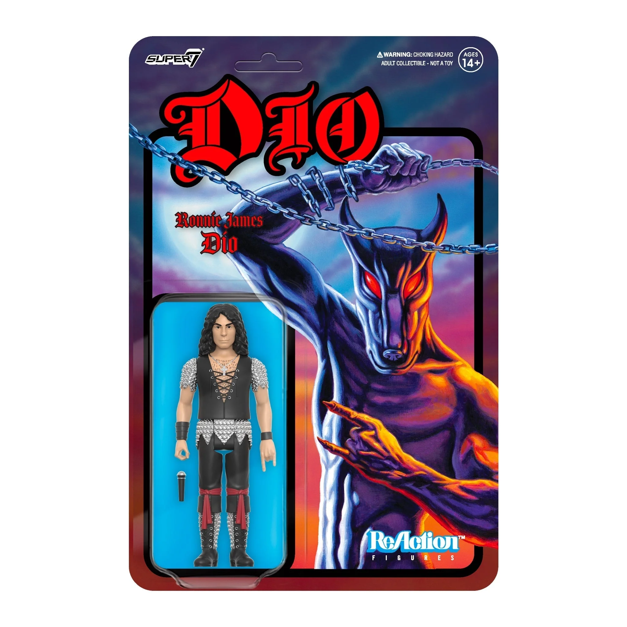 RONNIE JAMES DIO WAVE 1 REACTION FIGURE - Image 2