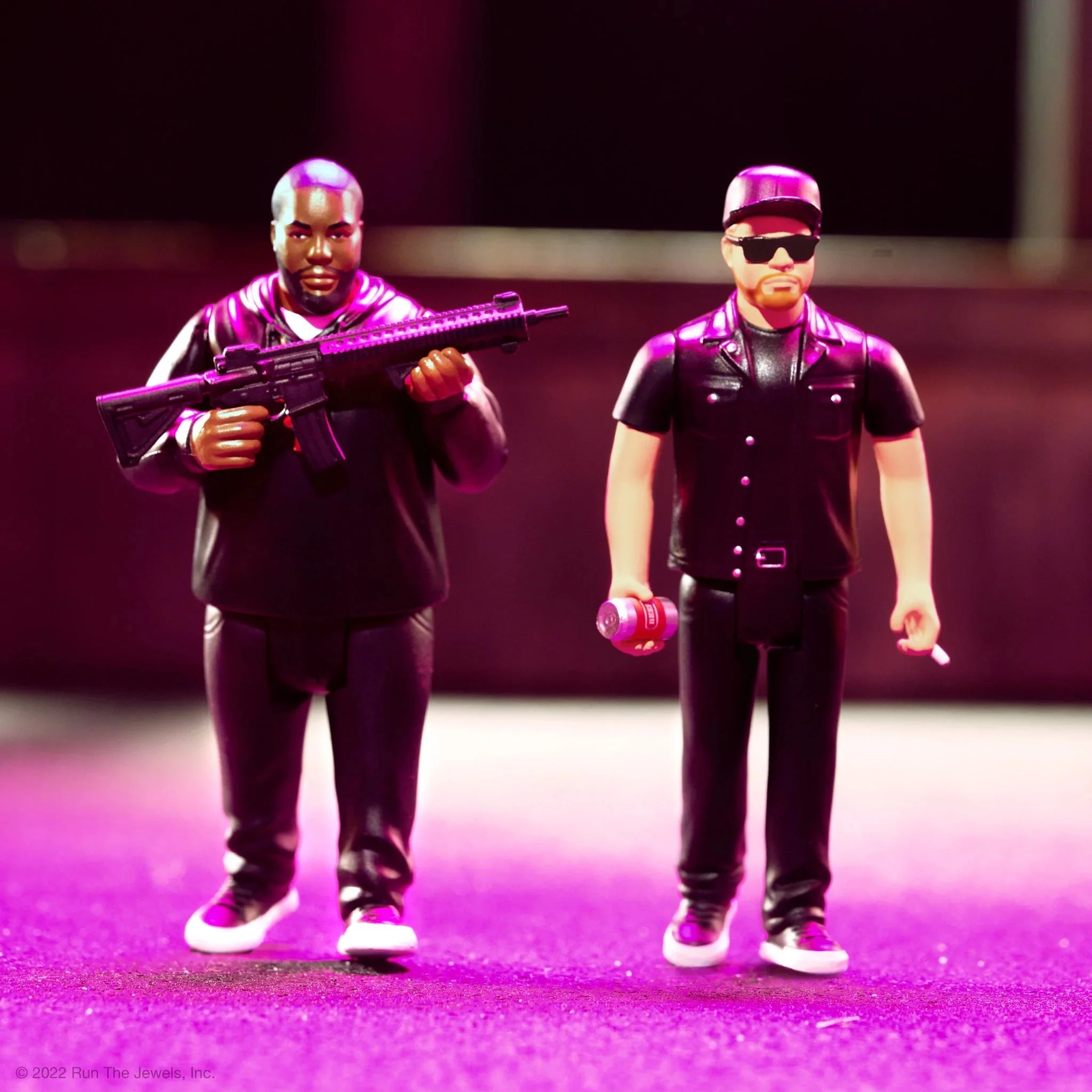 RUN THE JEWELS - DANGEROUS KILLER MIKE AND EL-P REACTION FIGURES 2-PACK - Image 2