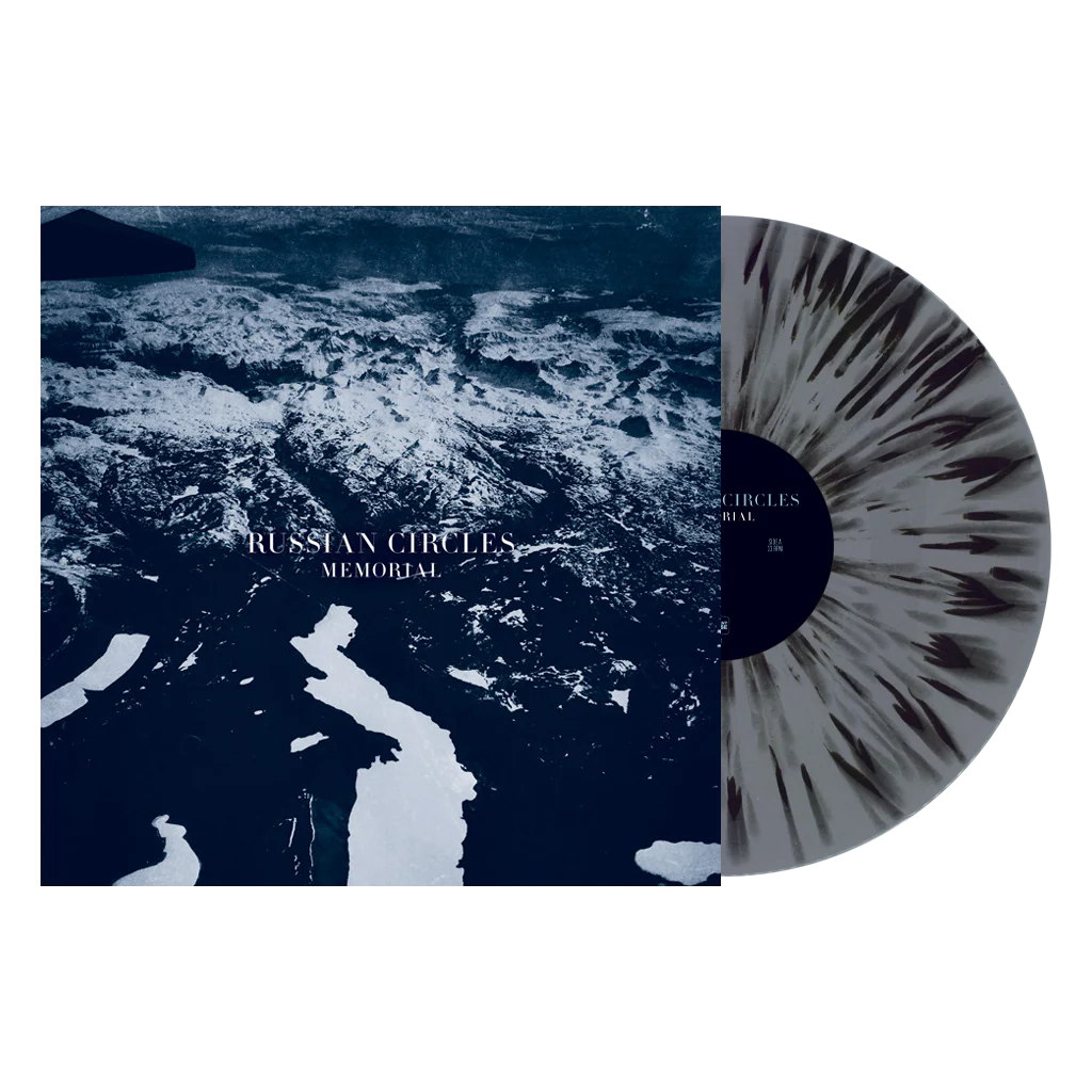RUSSIAN CIRCLES 'MEMORIAL' LP - SILVER/BLACK/SPLATTER