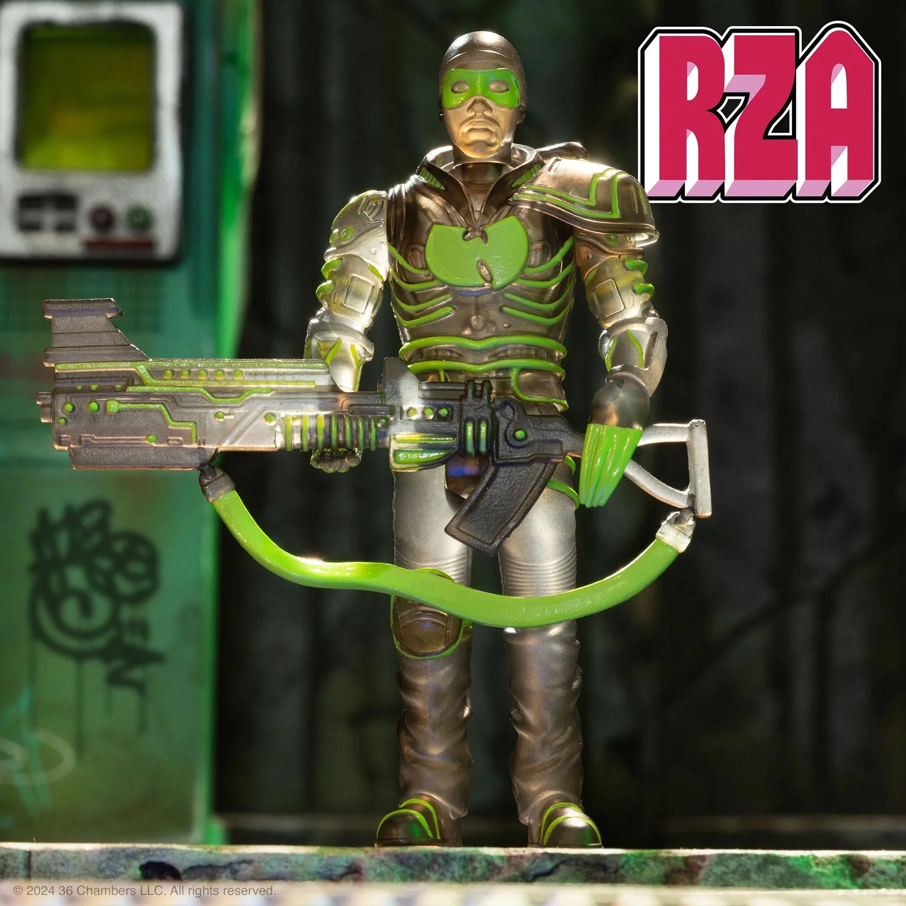 RZA REACTION FIGURE WAVE 4 - BOBBY DIGITAL - CLEAR - Image 2
