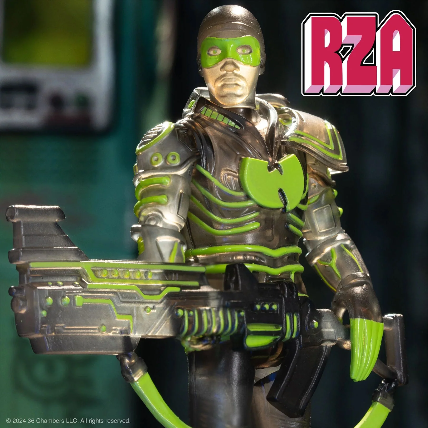 RZA REACTION FIGURE WAVE 4 - BOBBY DIGITAL - CLEAR - Image 3