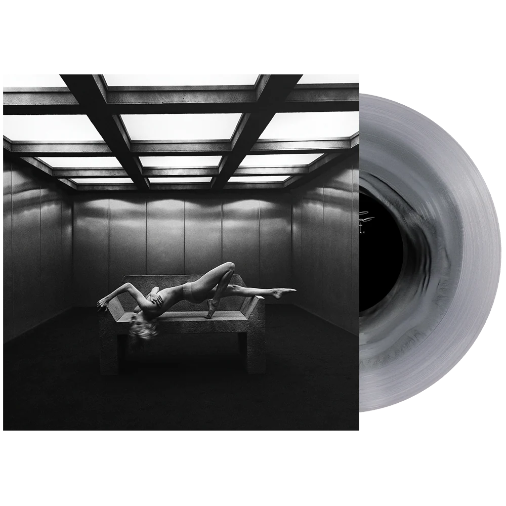 SACE6 'BRUTALIST' LP (Exclusive “ Limited to 100, Black in Silver in Cloudy Clear Vinyl) - Image 2