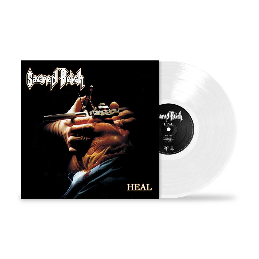 SACRED REICH ‘HEAL’ LP - EXCLUSIVE - LTD. 250 - VARIOUS COLORS - Image 3