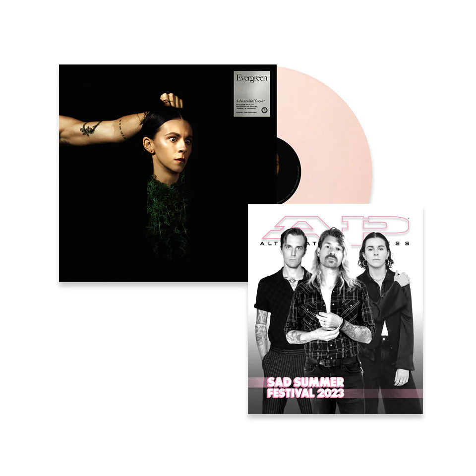 ALTERNATIVE PRESS SUMMER 2023 ISSUE FEATURING SAD SUMMER FEST + PVRIS 'EVERGREEN' LP - EXCLUSIVE - LTD. - SONNET PINK