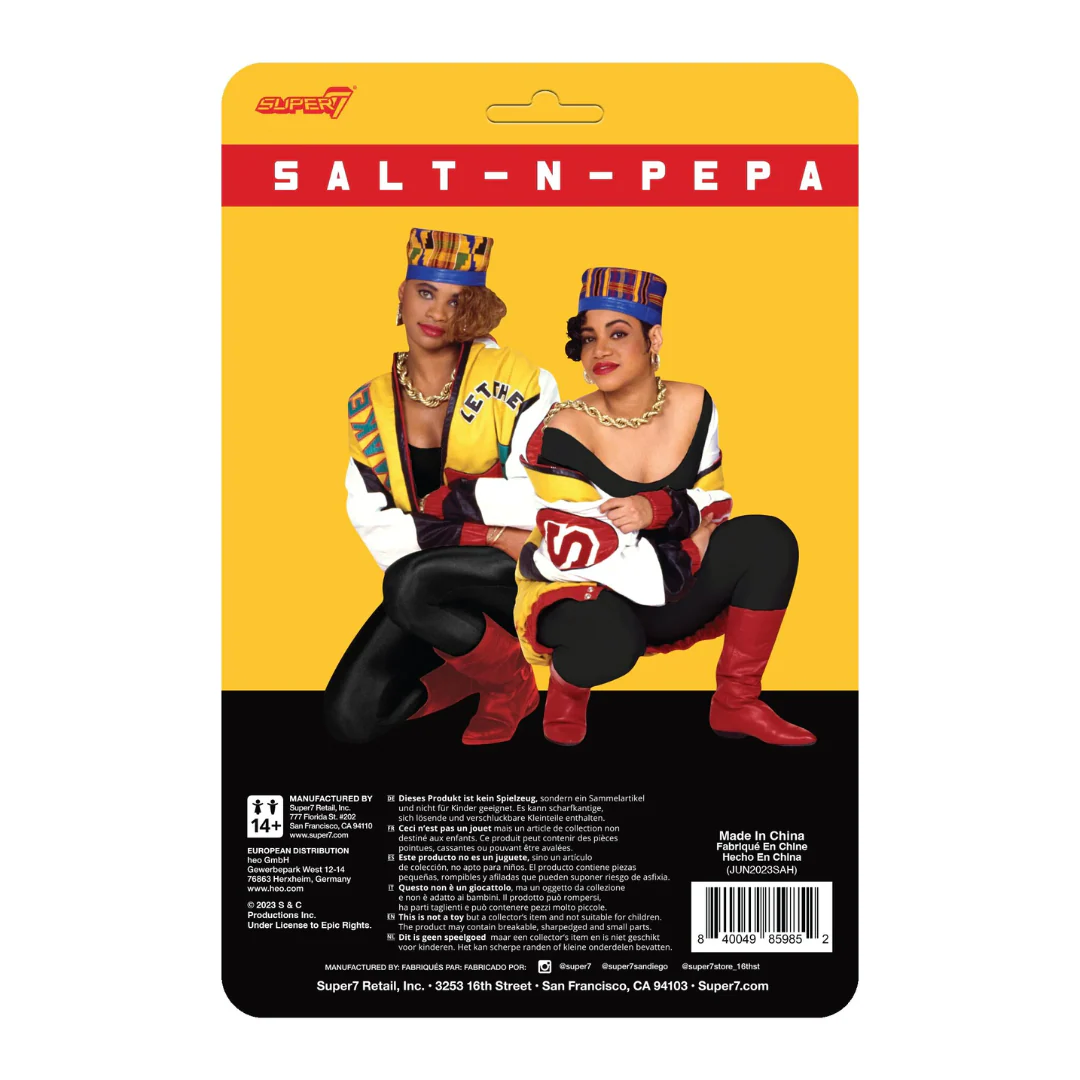 SALT-N-PEPA 'SALT-N-PEPA' (2-PACK) REACTION FIGURE - Image 2