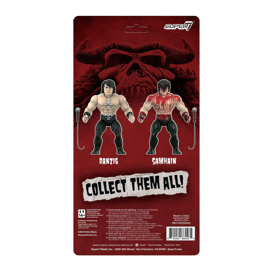 SAMHAIN VINTAGE REACTION FIGURE WAVE 1 - 'DANZIG' - BLOODY - Image 3