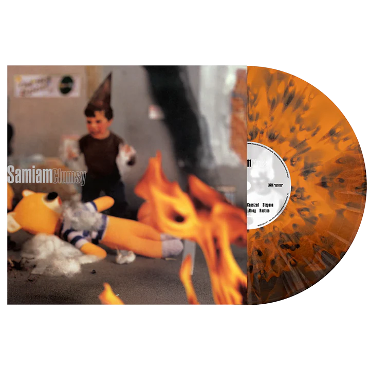 SAMIAM ‘CLUMSY’ LP - EXCLUSIVE - LTD. 200 - BLACK/ORANGE/SMASH/SPLATTER