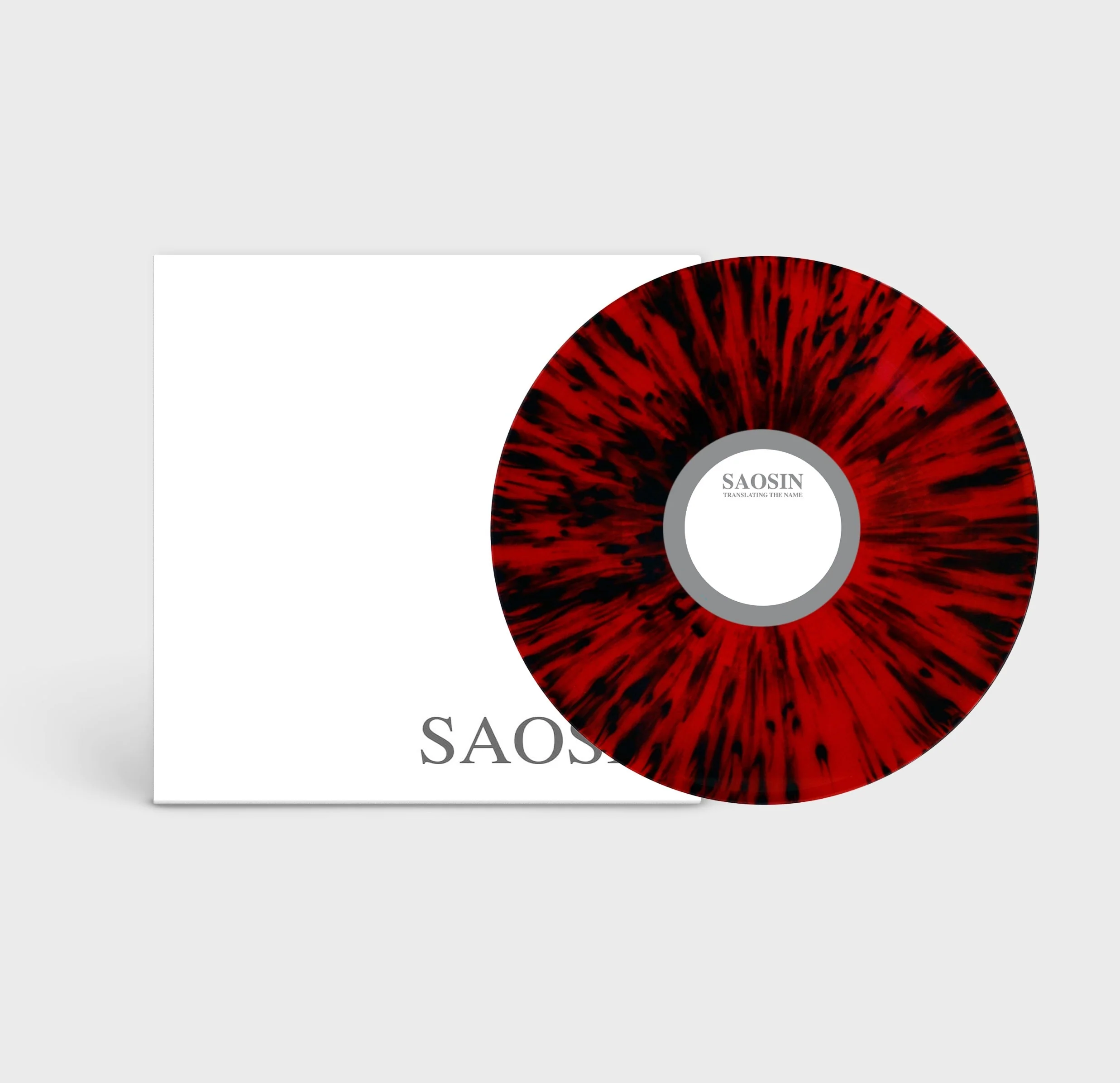 SAOSIN 'TRANSLATING THE NAME' EP (Clear Red w/Black Splatter Vinyl)