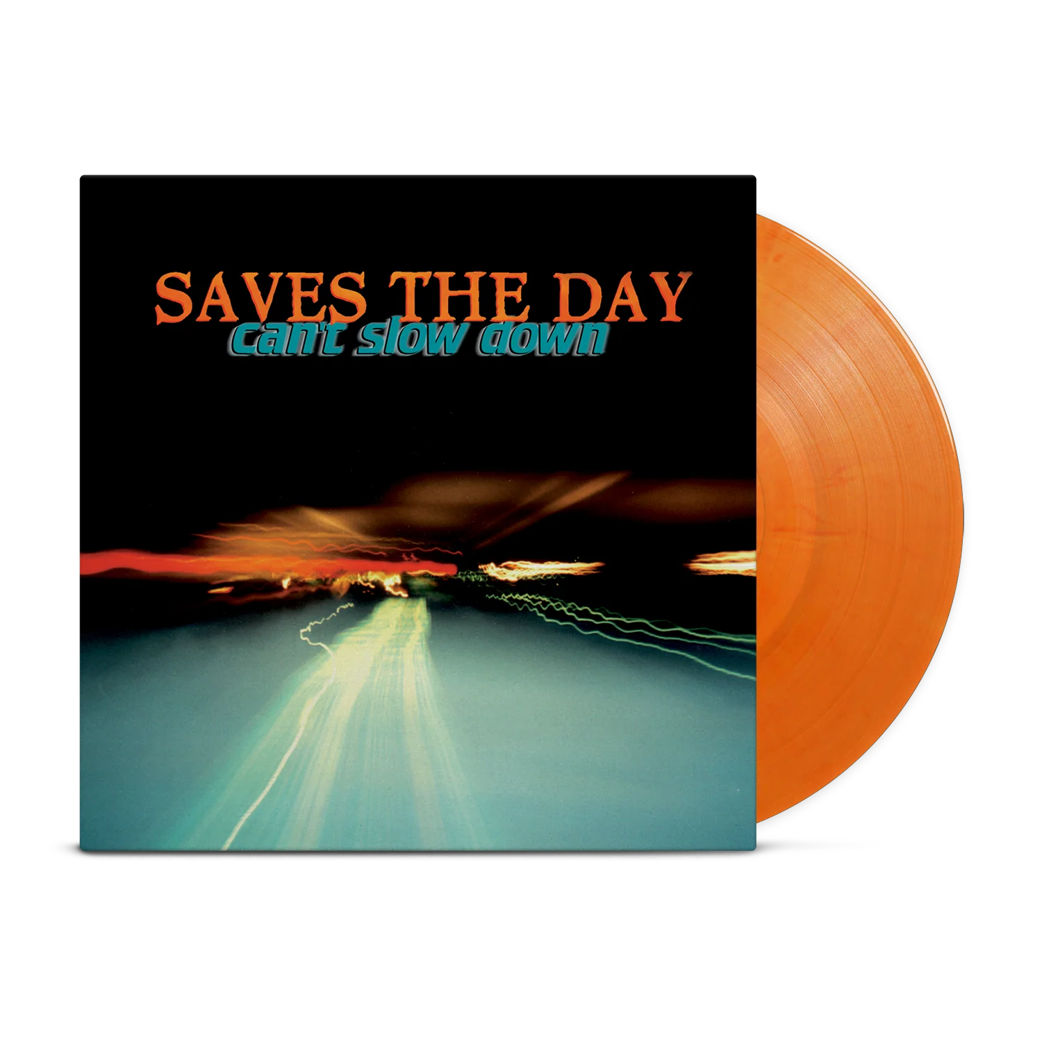 SAVES THE DAY ‘CAN'T SLOW DOWN’ LP - EXCLUSIVE - LTD. 500 - TANGERINE