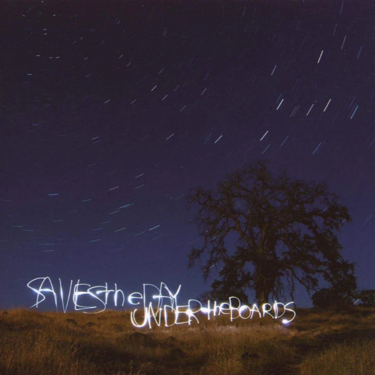 SAVES THE DAY 'UNDER THE BOARDS' LP - SEA GLASS