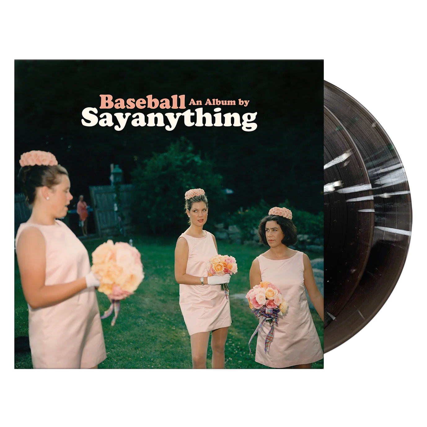 SAY ANYTHING ‘BASEBALL’ 2LP - EXCLUSIVE - LTD. 300 - BLACK ICE GHOSTLY/BONE/PINK/EVERGREEN/SPLATTER