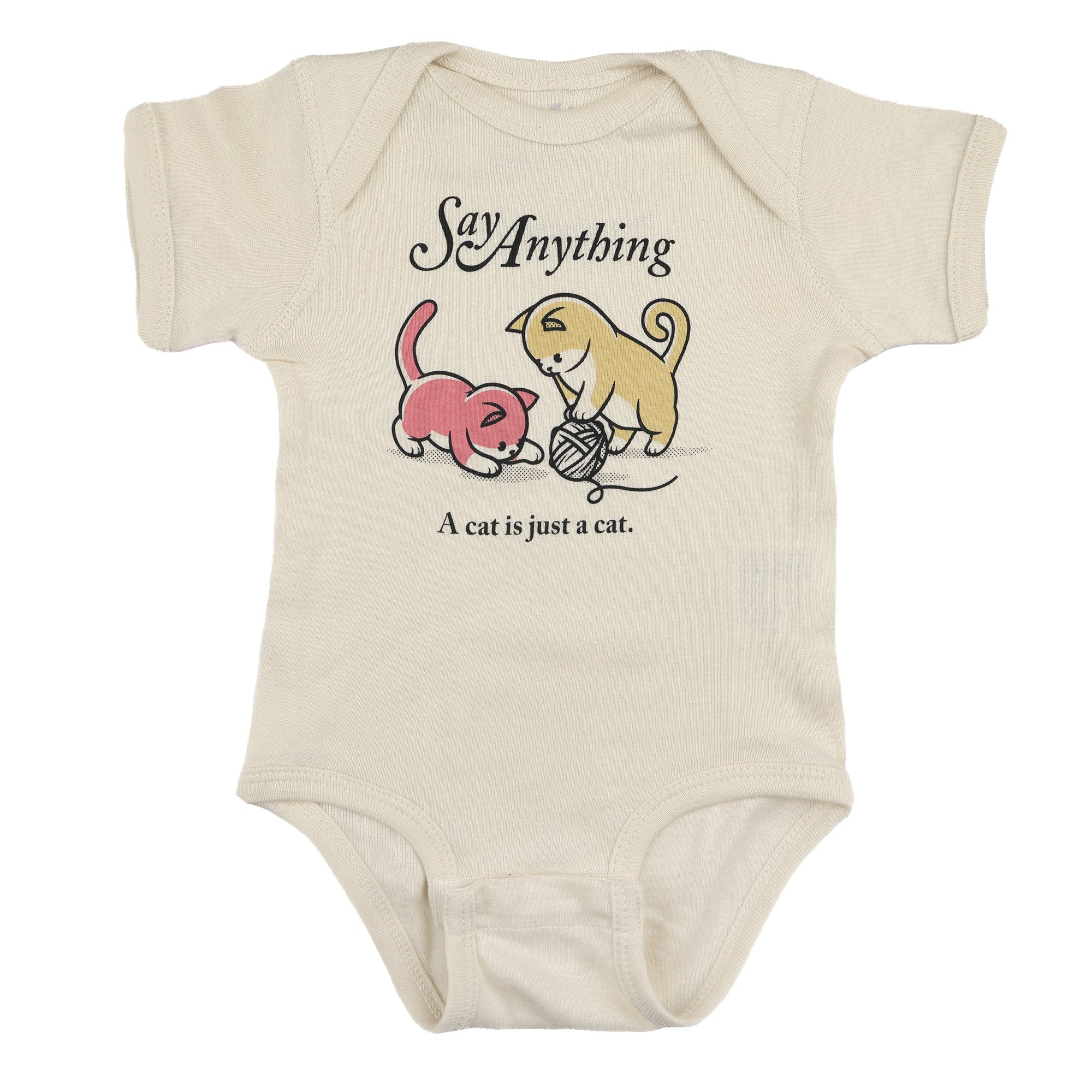 SAY ANYTHING "CAT" ONESIE