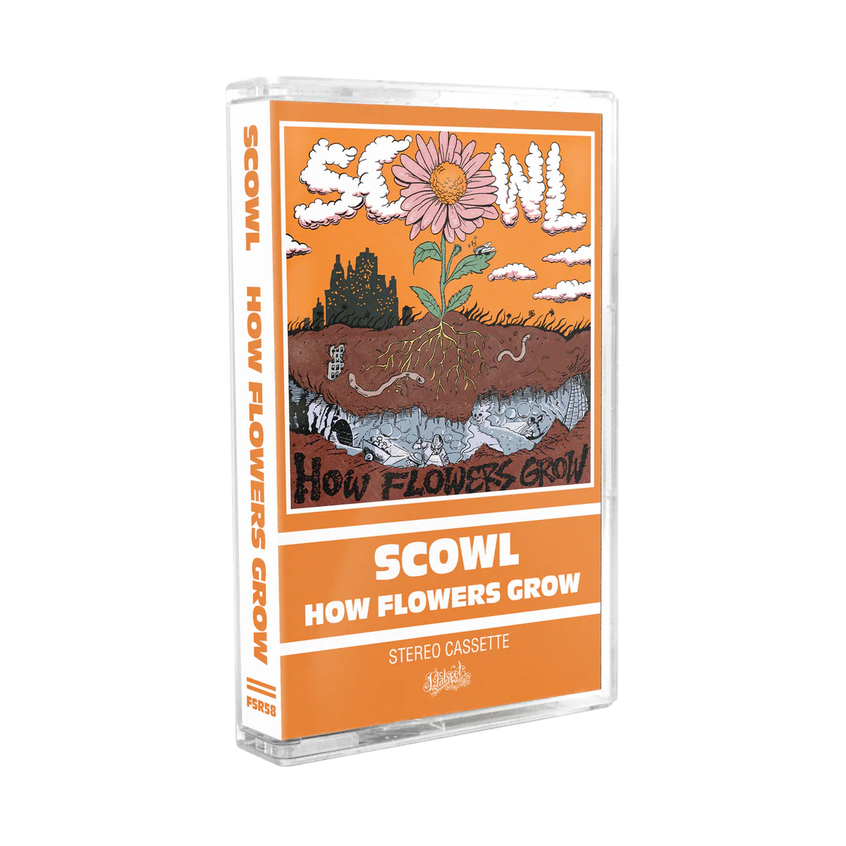 SCOWL 'HOW FLOWERS GROW' CASSETTE - YELLOW