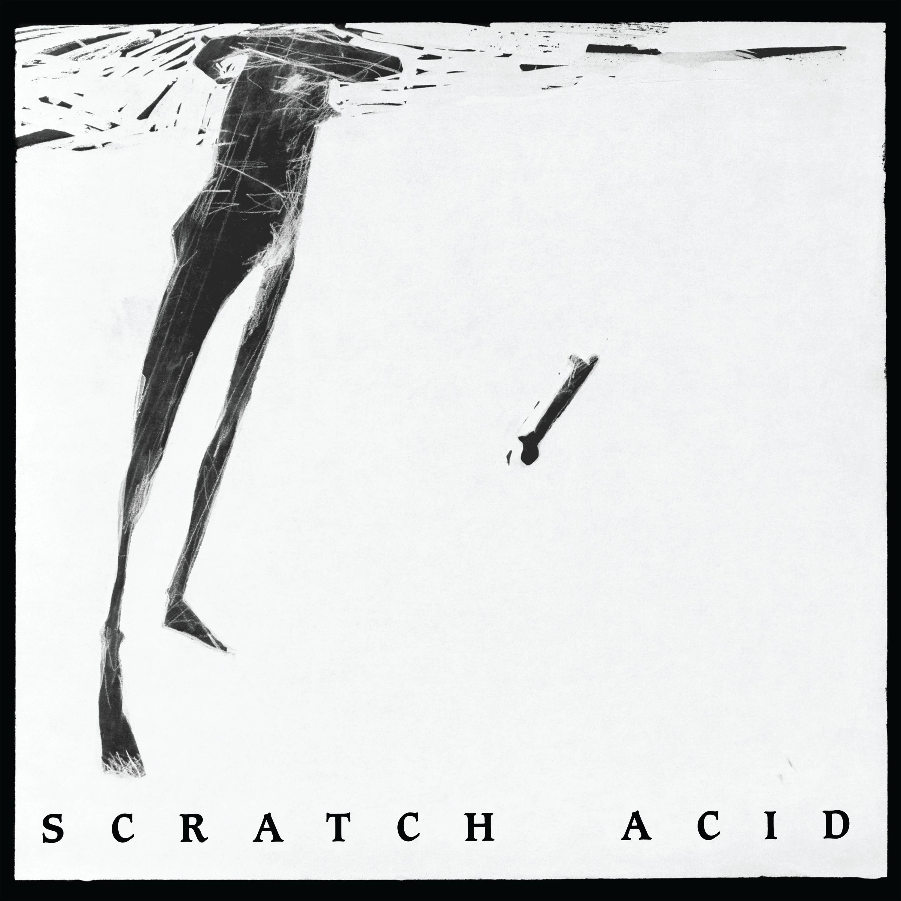 SCRATCH ACID 'S/T EP / BERSERKER' LP - WHITE