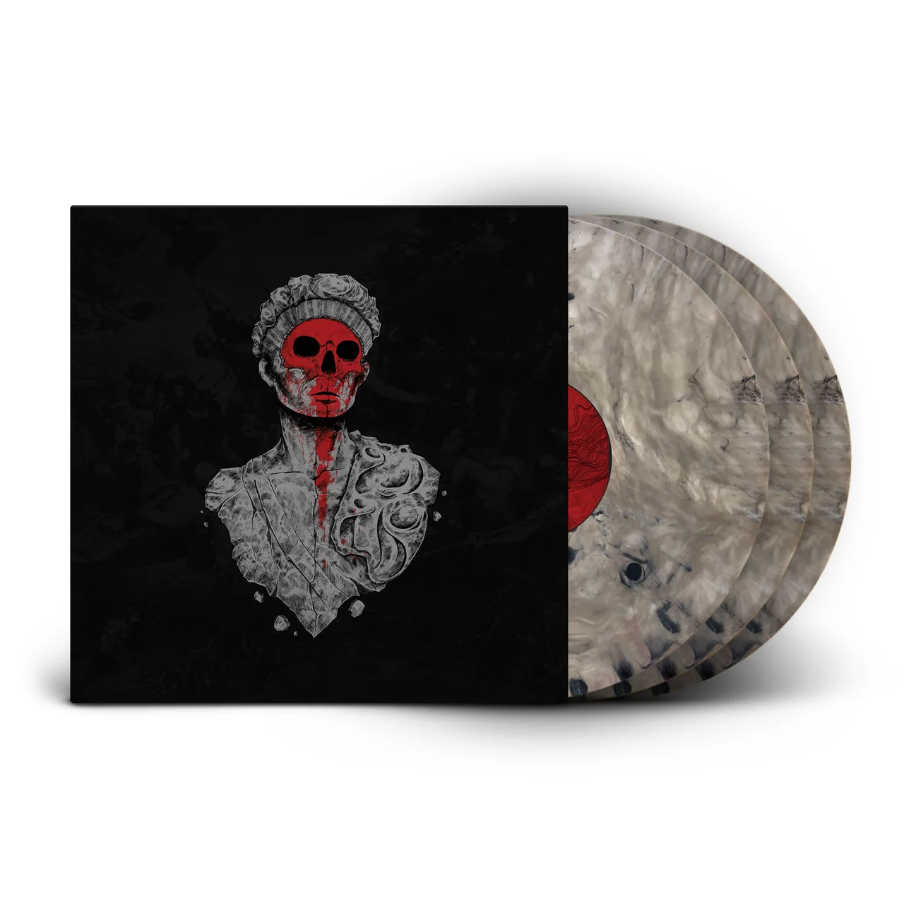 SEETHER 'SI VIS PACEM, PARA BELLUM' 3LP - DELUXE - GHOST/MARBLE