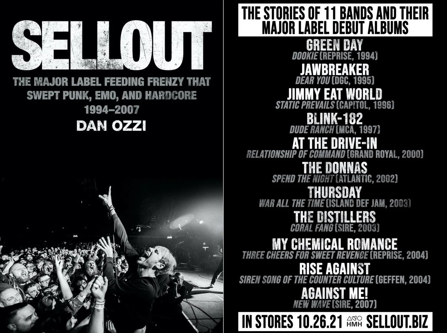 SELLOUT: THE MAJOR LABEL FEEDING FRENZY THAT SWEPT PUNK, EMO, AND HARDCORE 1994-2007 BOOK - Image 2