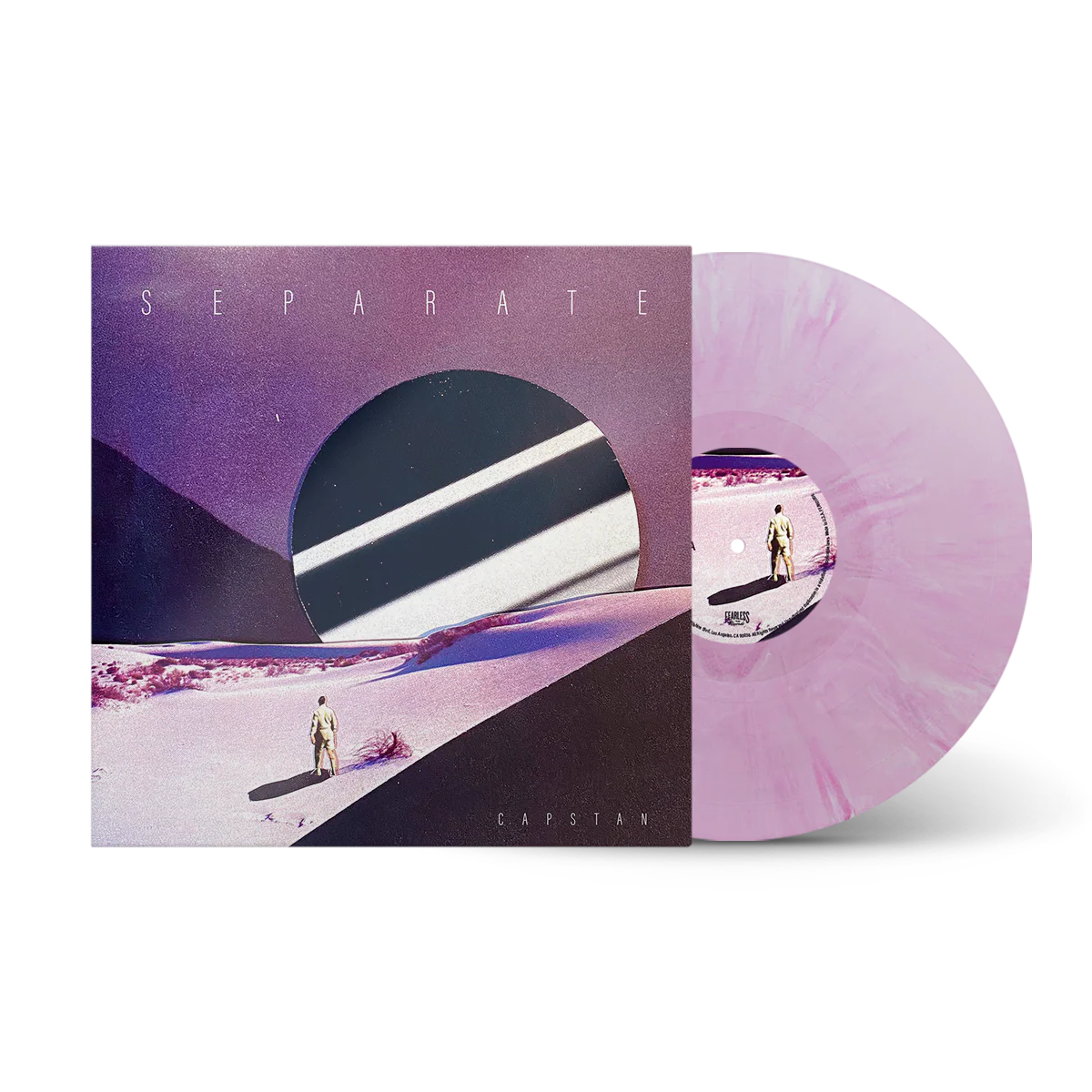 CAPSTAN 'SEPARATE' LP (Opaque Pink Swirl Vinyl)
