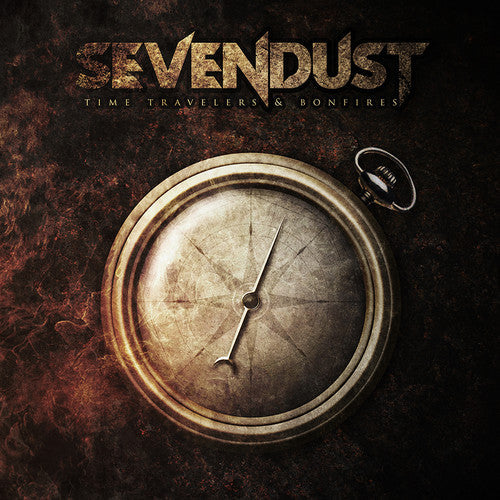 SEVENDUST 'TIME TRAVELERS & BONFIRES' LP - CLEAR/BLACK SMOKE - Image 2
