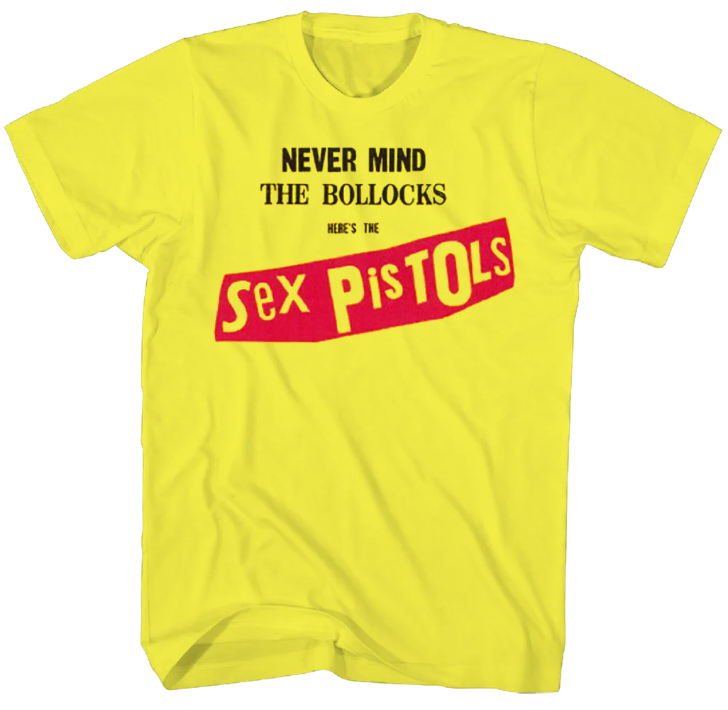 SEX PISTOLS 'SEX PISTOLS NEVER MIND BOLLOCKS' T-SHIRT