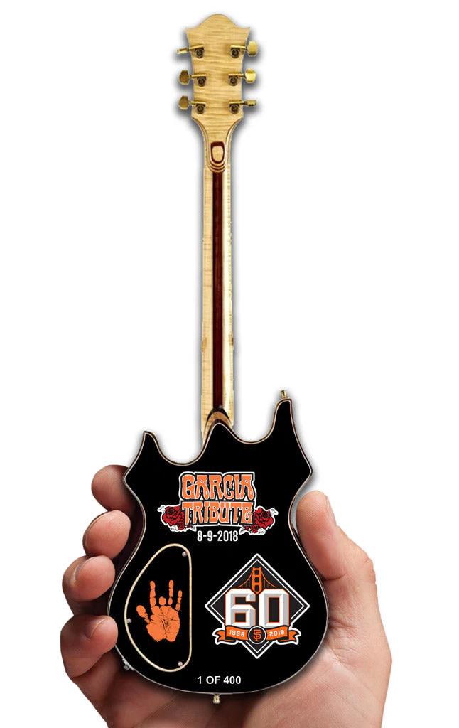 SF GIANTS 2018 JERRY GARCIA NIGHT LIMITED EDITION AND NUMBERED COLLECTIBLE MINI GUITAR - Image 2