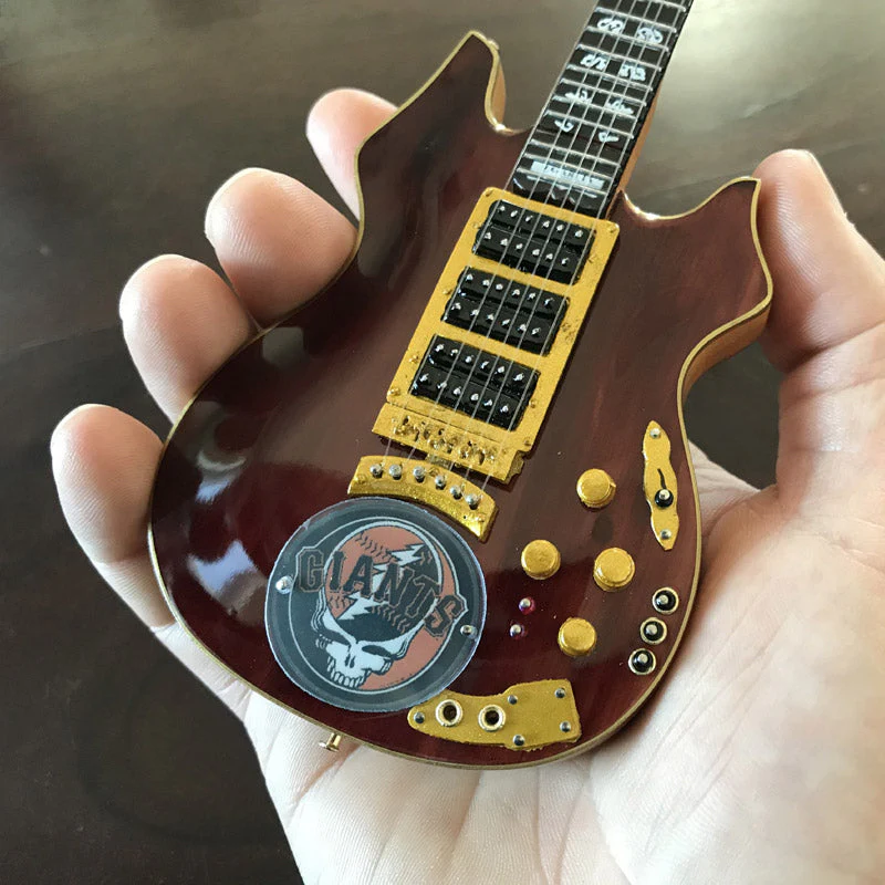 SF GIANTS 2018 JERRY GARCIA NIGHT LIMITED EDITION AND NUMBERED COLLECTIBLE MINI GUITAR - Image 3