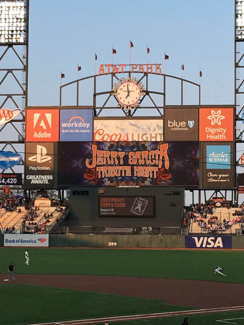 SF GIANTS 2018 JERRY GARCIA NIGHT LIMITED EDITION AND NUMBERED COLLECTIBLE MINI GUITAR - Image 6