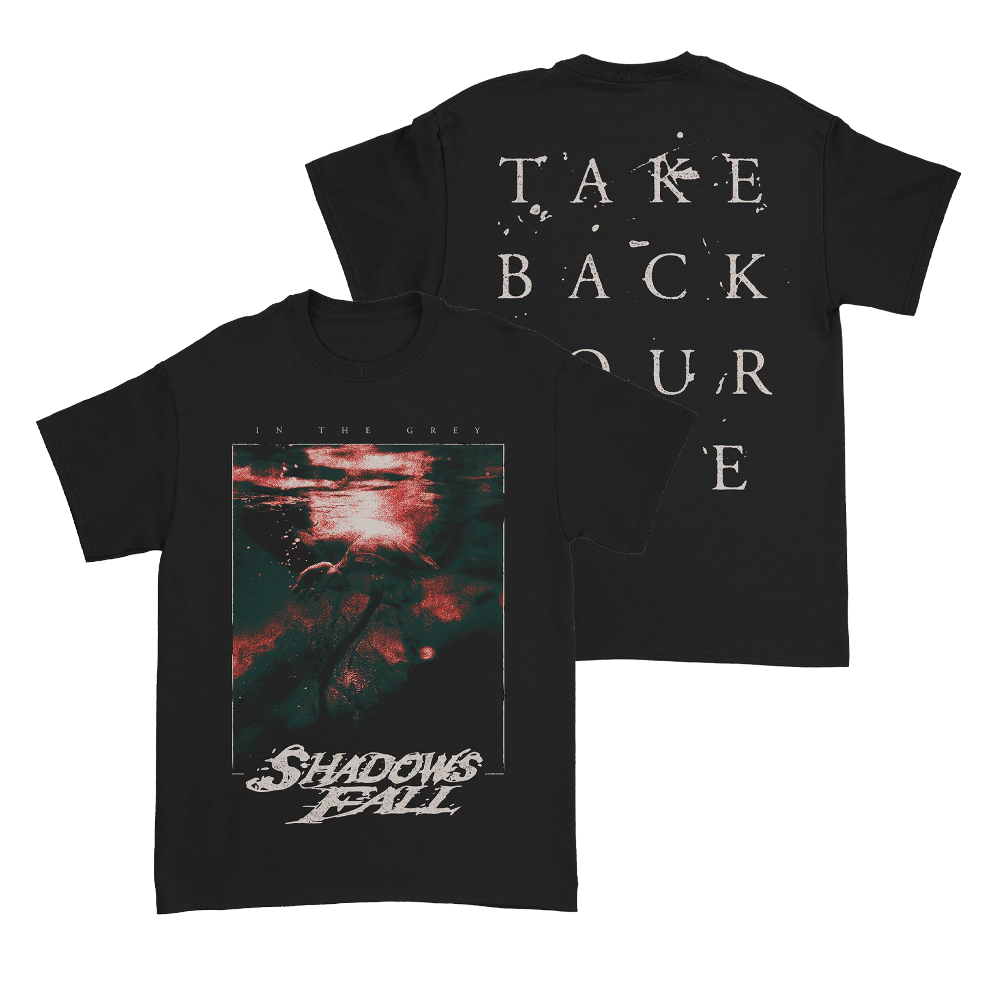 SHADOWS FALL "IN THE GREY" T-SHIRT - Image 3