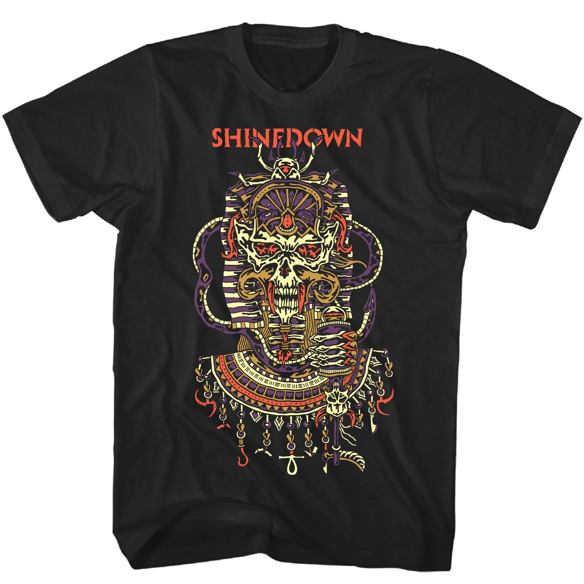 SHINEDOWN 'PLANET ZERO SKULL' T-SHIRT