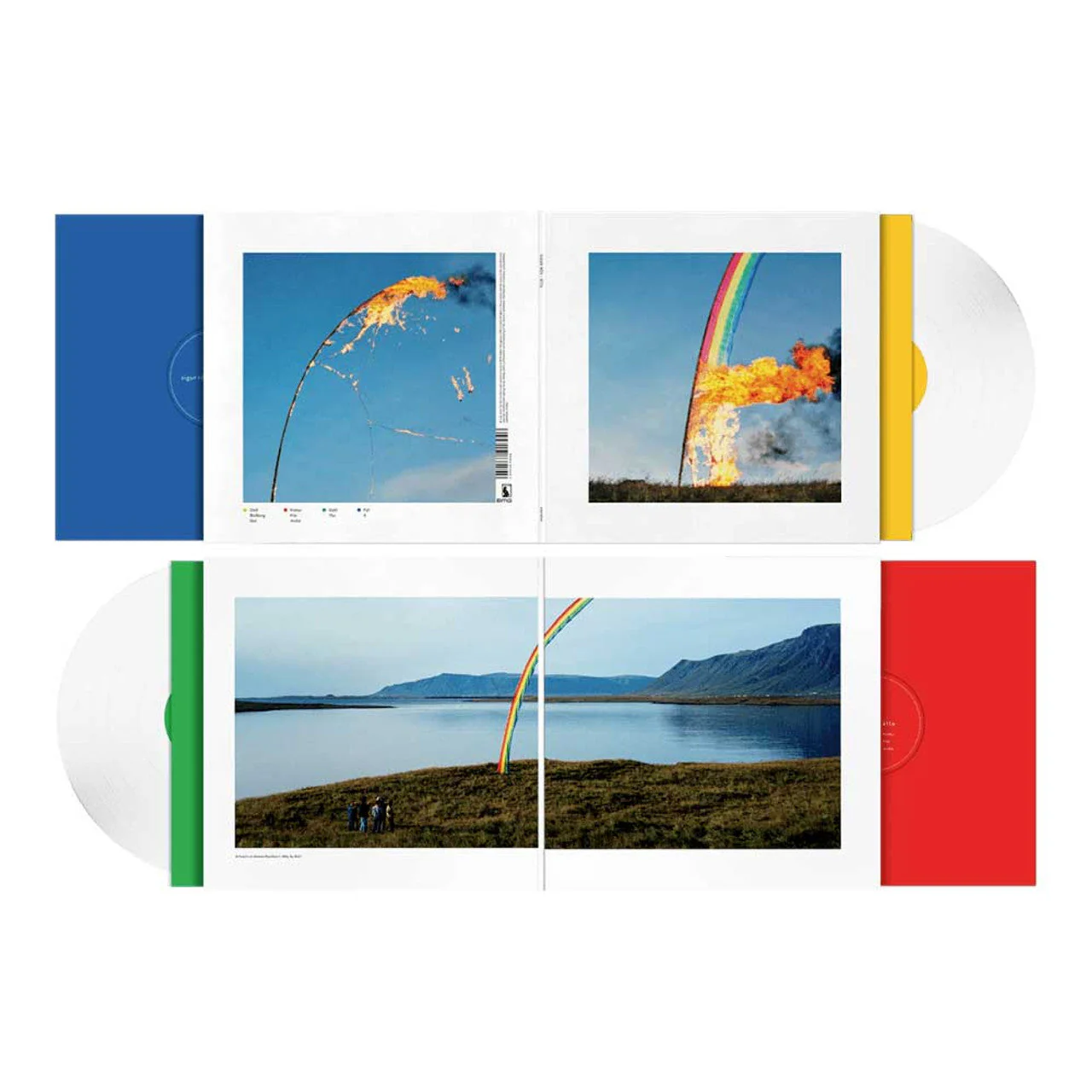 SIGUR RÓS 'ÁTTA' 2LP - LTD. EDITION - CLEAR