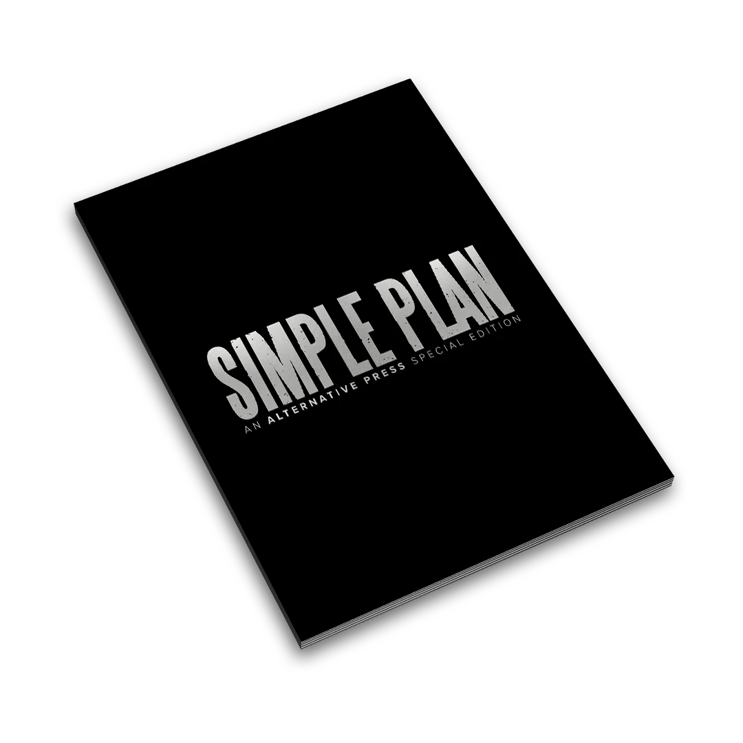 SIMPLE PLAN ‘NO PADS, NO HELMETS...JUST BALLS’ LP - EXCLUSIVE - LTD. 700 - RED/WHITE/SPLATTER + SPECIAL COLLECTOR'S EDITION DELUXE MAGAZINE - Image 3