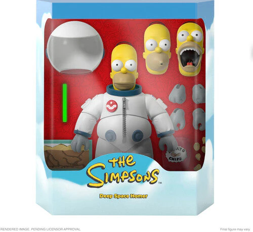 THE SIMPSONS ULTIMATES! WAVE 1 - DEEP SPACE HOMER FIGURE - Image 3