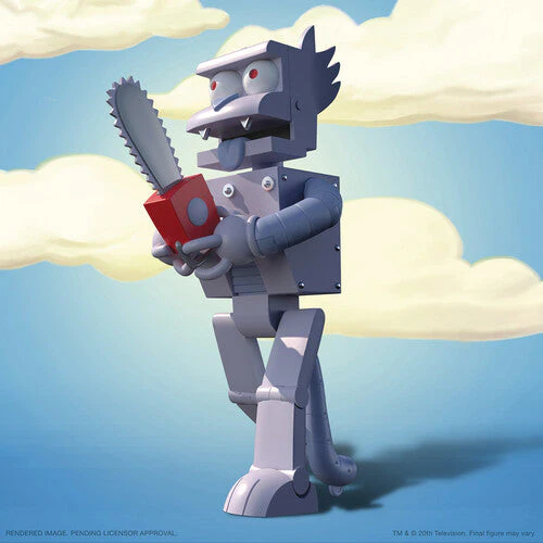 THE SIMPSONS ULTIMATES! WAVE 1 - ROBOT SCRATCHY FIGURE - Image 2