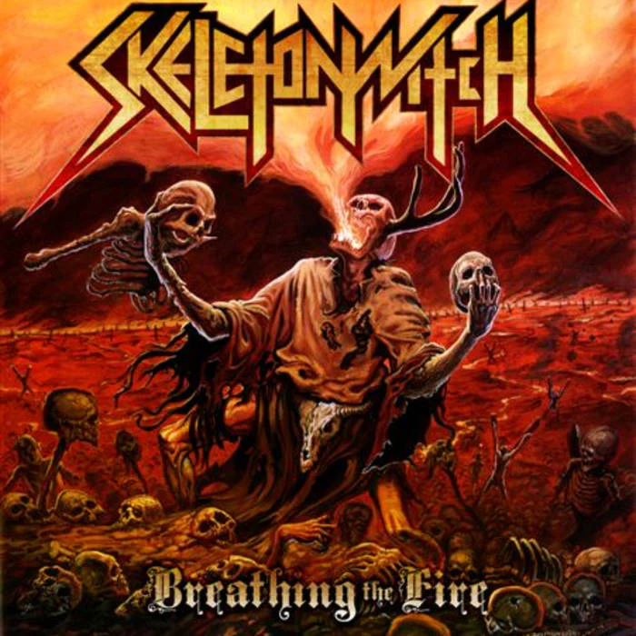 SKELETONWITCH 'BREATHING THE FIRE' LP - Image 2