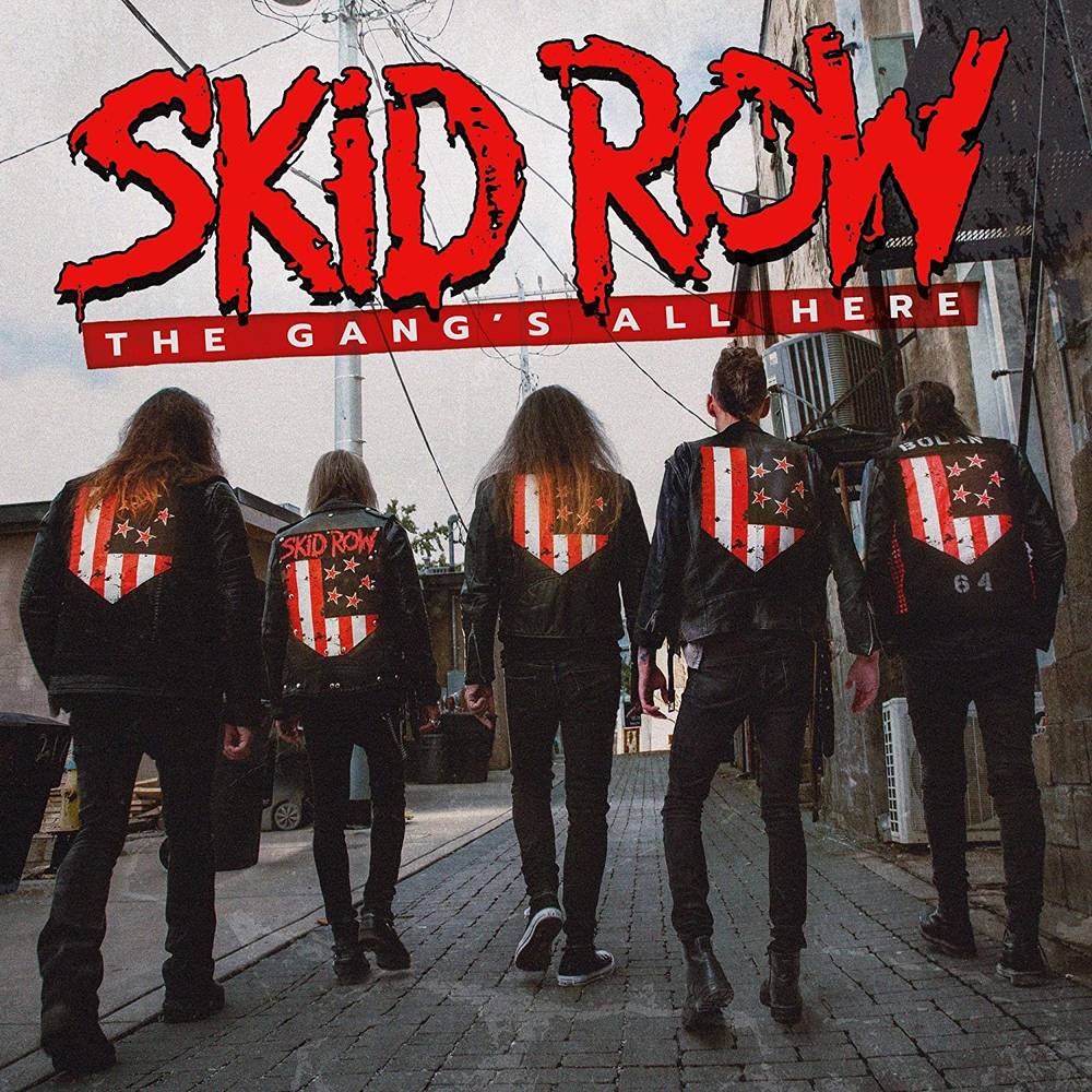 SKID ROW 'THE GANG'S ALL HERE' LP - RED - Image 2