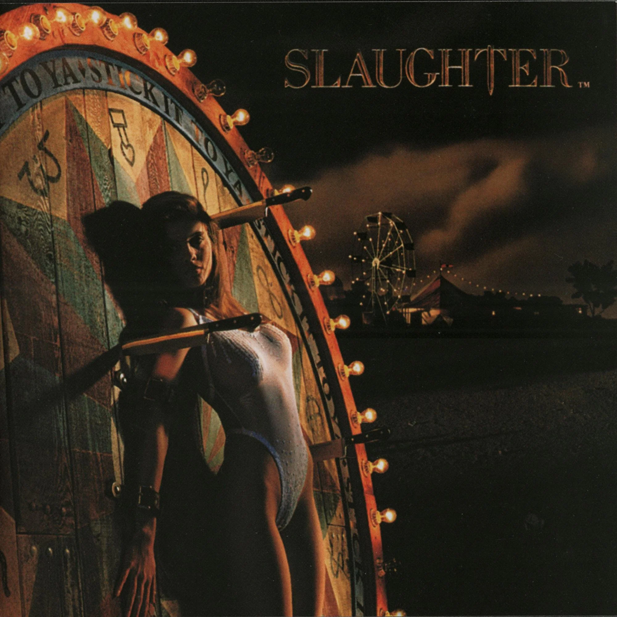SLAUGHTER 'STICK IT TO YA' LP - GOLD
