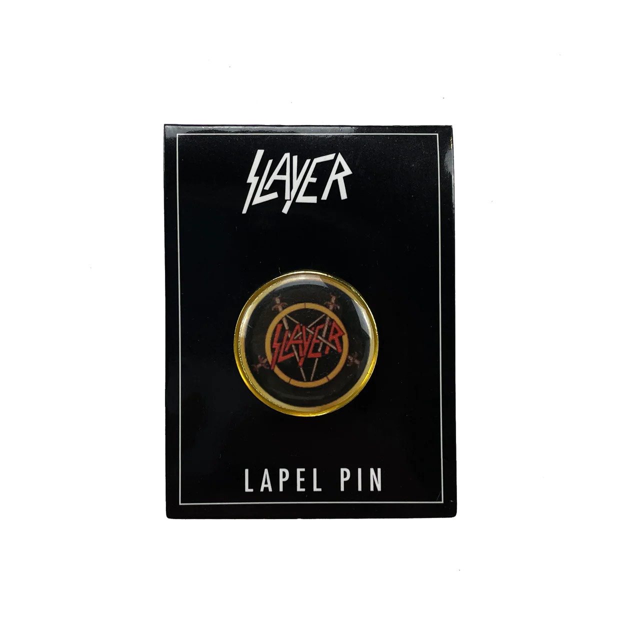 SLAYER CIRCLE LOGO PIN - Image 3