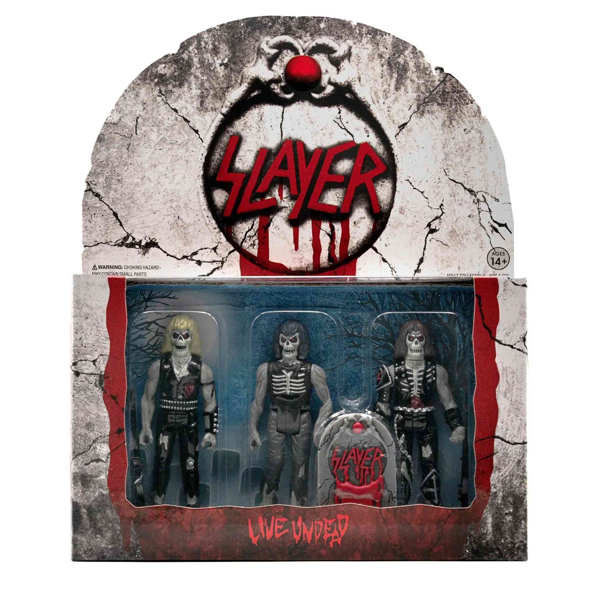 SLAYER REACTION FIGURE - LIVE UNDEAD (3-PACK) - Image 2