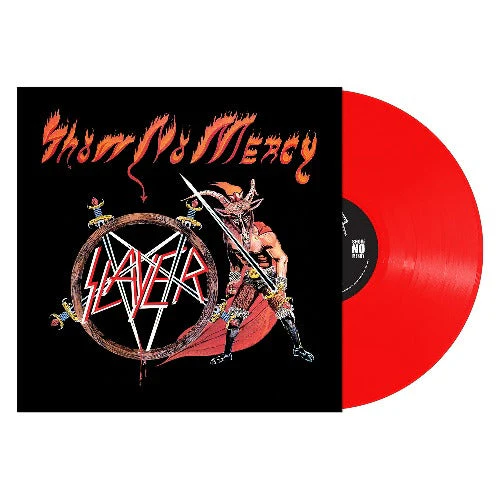 SLAYER 'SHOW NO MERCY' LP - TRANSPARENT RED - Image 3