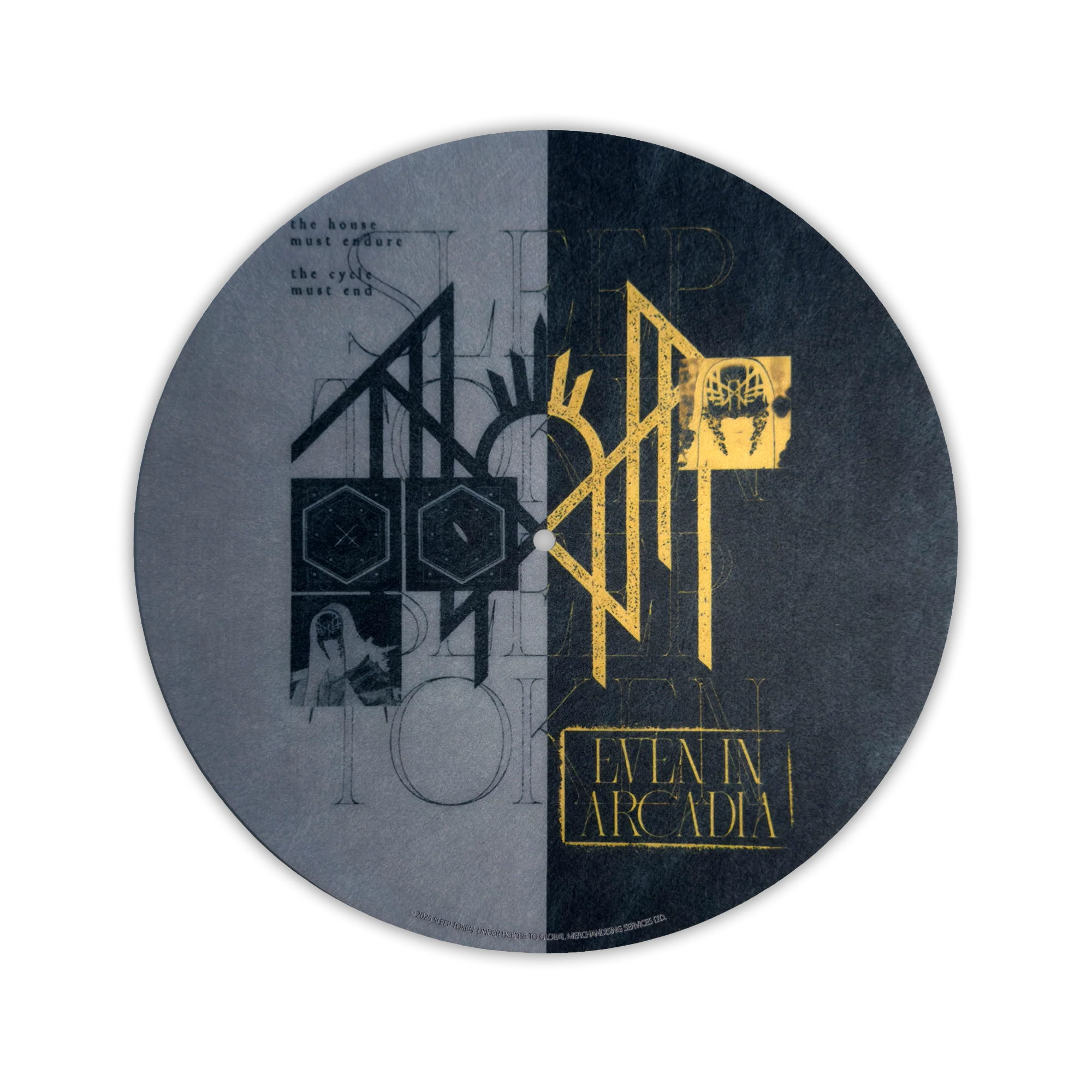 SLEEP TOKEN "ARCADIA BLACK & GOLD" LIMITED EDITION SLIPMAT (Exclusive)