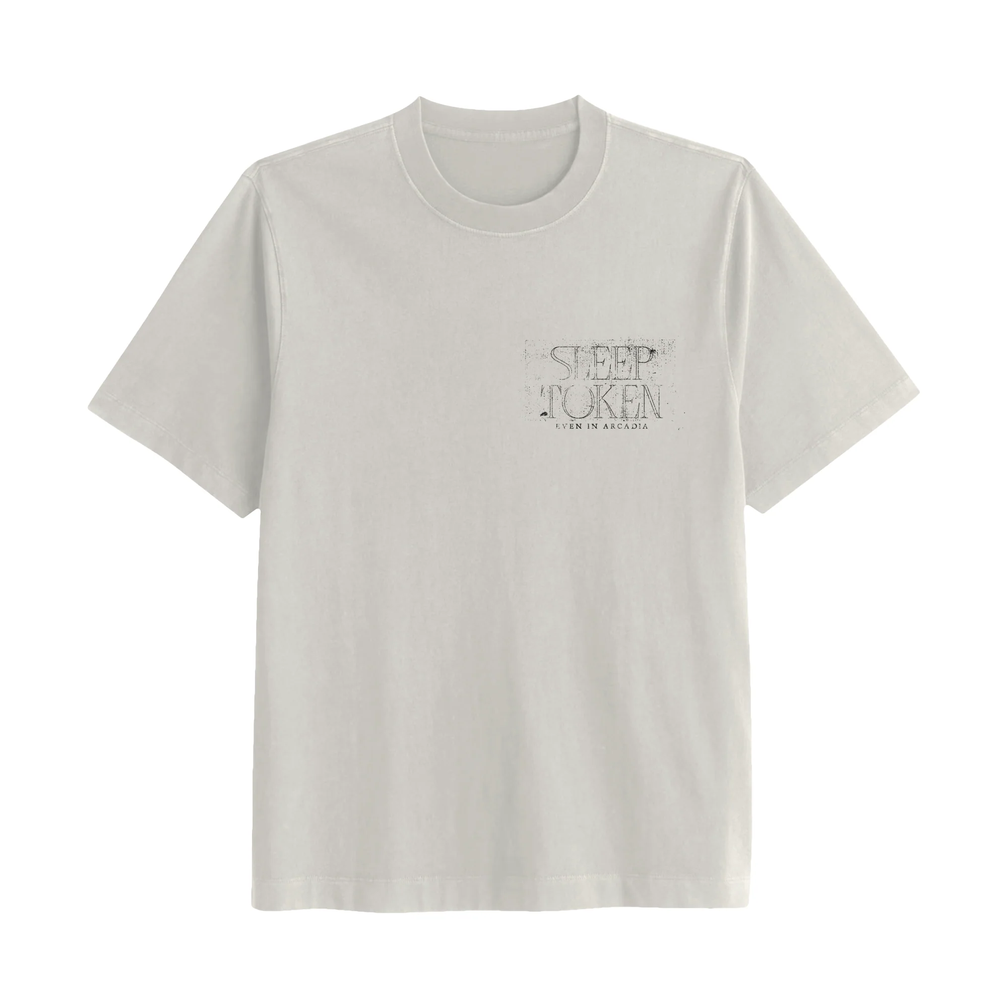 SLEEP TOKEN 'EVEN IN ARCADIA' WHITE T-SHIRT - Image 3